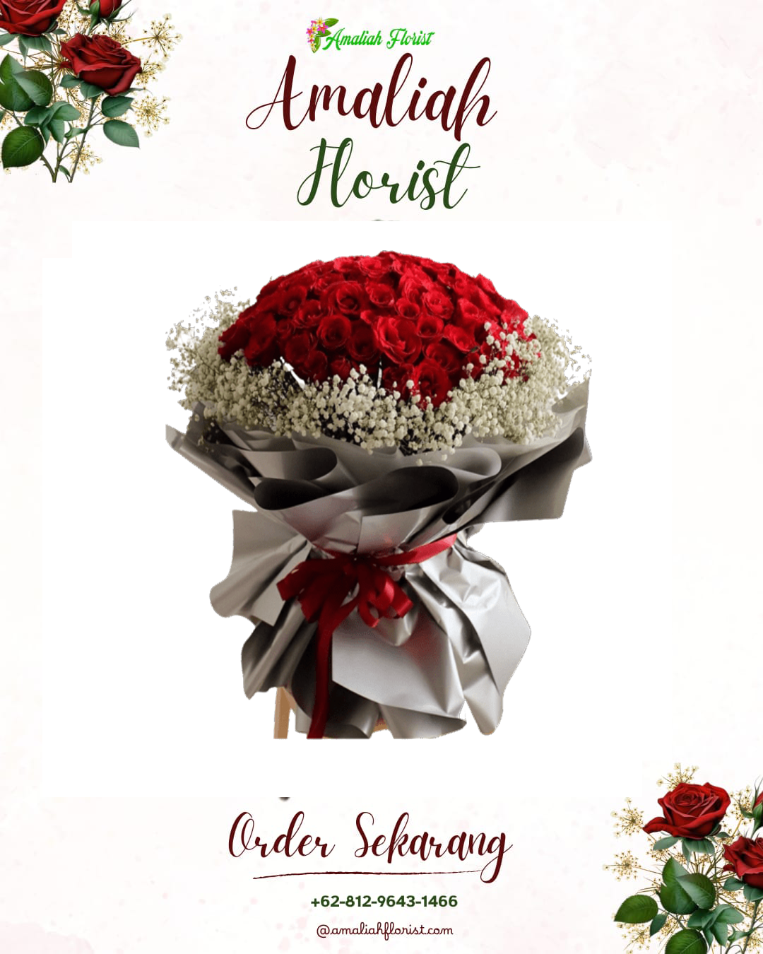 Buket Bunga Mekar Baru